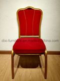 1.5tickness Stackable Metal Frame Iron Bnaquet Chair