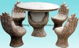 Granite Hand Shaped Whole Set Table