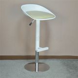 Adjustable Swivel White Spoon Plastic Seat Bar Stool (SP-UBC200)