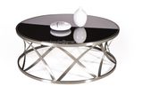 Modern Stainless Steel Tea Table Glass Tea Table Design