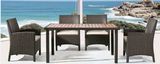 Outdoor Leisure Rattan Table with Chair