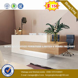 Glass&Stainless Veneer New Products Reception Desk (HX-8N2218)