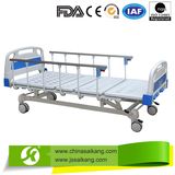 Sk014-2 Hospital Foldable Manual Bed with Dining Table Manufacturer