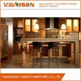 Various Options Wooden Grain Melamine Faced MDF Kitchen Cupboard