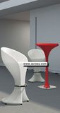 Rotation Plastic Furniture Bar Stool