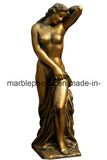 Classical Figure Woman Bronze Cast Sculpture