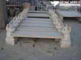 Granite Stone Table & Chair for Garden