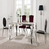 808# Modern Luxury Stainless Steel Dining Table