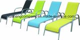 Outdoor Patio Furniture Leisuer Steel Sun Lounger