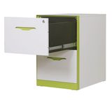 Metal Home Office Filing Drawer Unit on Castors Cabinet