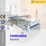 Three-Function Adjustable Manual Hospital Bed