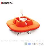 Orizeal Cheap Fabric European Contemporary Modern Indoor Office Modular Sectional Sofa (OZ-OSF024)
