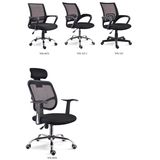 Fabric Ergonomic Computer Chair with Swivel Seat