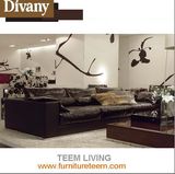 European Style Real Leather Combination Sofa