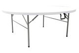 6FT Foldable Round Table, Fortable Table, Dining Table