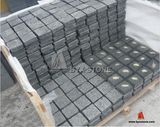 G684 Black Granite Cobblestones for Driveway Paving & Landscape