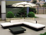 Hot Sale Black Sofa Rattan Furniture