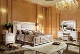 0062-2 Antique Solid Beech Wood Bedroom Furniture New-Classic Bedroom Furniture