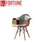 Hot Selling Modern Fabric Wooden Restaurant Dining Chair (FOH-BCC12)