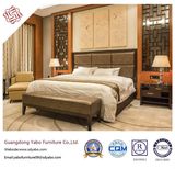 Chinese Style Hotel Furniture with Wood Bedroom Furniture Set (F-3-1)
