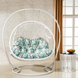 Garden Furniture Double Swing Swing, Rattan Furniture, Rattan Basket (D155)