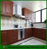 American Style MFC Wooden Kitchen Furniture Kitchen Cabinet with Shaker Door