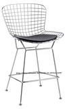 Modern Dining Restaurant Knock Down Wire Counter Bar Chairs