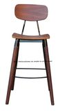 Morden Restaurant Furniture Walnut Copine Sean Dix Bar Dining Chairs