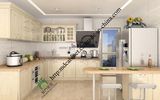 Hot-Selling Modern PVC Kitchen Cabinets (zs-481)