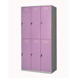 6 Feet 6 Doors Gym Metal Cabinet