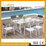 Modern Outdoor Leisure Aluminum Restaurant Set Garden Home Table and Chairs Hotel Dining Furniture