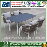 2018 New Design Belt Weaving Dining Set Outdoor Furniture