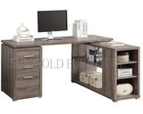 Modern L Shape Office Computer Desk with Cabinet Rack (SZ-OD462)