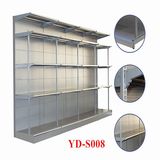 Heavy Duty Perforated Supermarket Island Gondola Shelving System