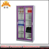 Metal Office Furniture Cupboard Sliding Glass Door Filing Cabinets