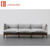 Cheap Solid Wood Living Room Sets Furniture for Apartment Size