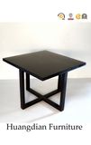 Bedroom Side Table with Solid Wood Leg and Plywood Veneer Table Top (HD923)