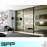 Sliding Wardrobe Glass Door Wooden Closet
