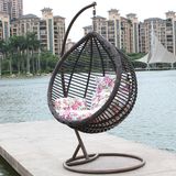 Hot Sale Popular Metal Wicker/Rattan Swings for Home Outdoor Furniture (D017A)