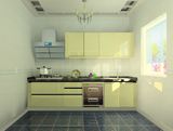 Lacquered Kitchen Cabinet