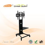 Floor Standing Height Adjustable TV Cart Furniture Has Wheels (CT-FTVS-T106)