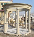 Garden Stone Marble Gazebo for Antique Outdoor Furniture (GR045)