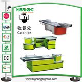 Customized Shape Checkout Counter Table Desk for Stores