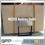 Belsas Gold Polished Natural Marble Stone Interior Floor/Wall Tile