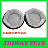 Soft Velveteen Dog Bed (WY161021)