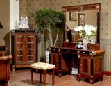 Spanish Classical Style Beech Solid Wood Cabinet