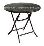 Outdoor / Garden / Patio/ Rattan& Aluminum Table HS1260dt