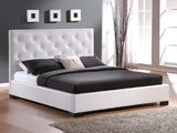 High Bed Head Top Leather Bed