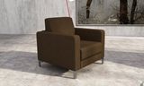 Living Room Sofa Furniture Modern Fabric Cover 1 Seat Sofa