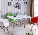 Iraq Was White Solid Wood Table Rectangle Meal Tables and Chairs, Table Manufacturer Provides Straightly (M-X3579)